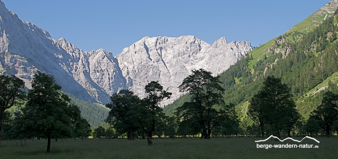 Karwendeldurchquerung - wandern im Naturpark Karwendel
