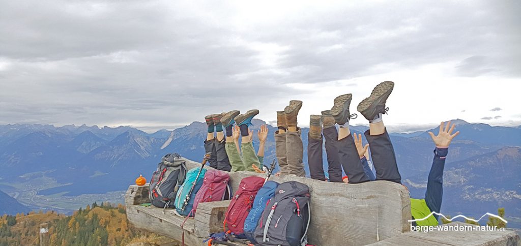 Gruppe LASI im wilden Kaiser