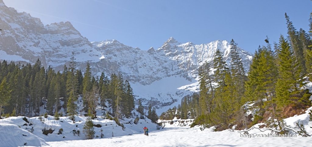 geführte Schneeschuhwanderungen im Naturpark Karwendel