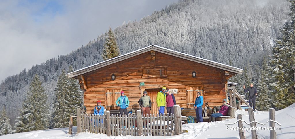 hrtages-Schneeschuhtour auf der unbekannten Seite des Rofangebirges