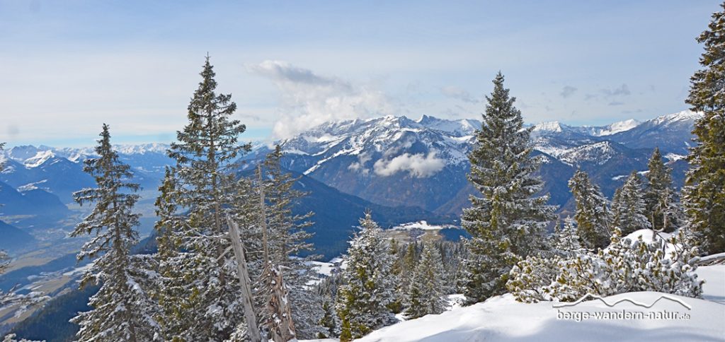 hrtages-Schneeschuhtour auf der unbekannten Seite des Rofangebirges