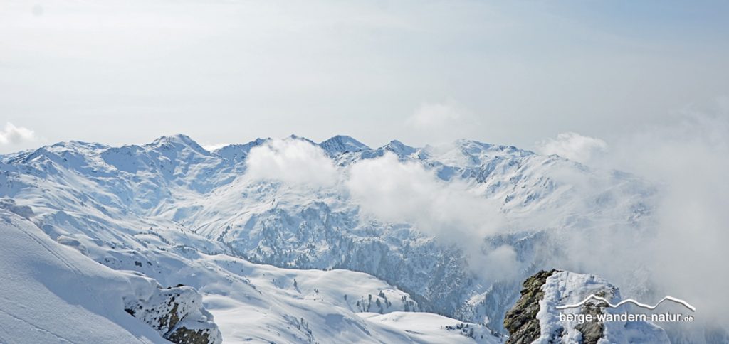 geführtes Schneeschuhwochenende in den Kitzbühler Alpen Tirol