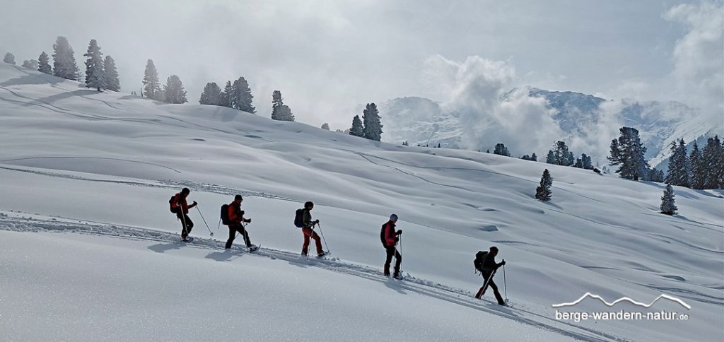 geführtes Schneeschuhwochenende in den Kitzbühler Alpen Tirol