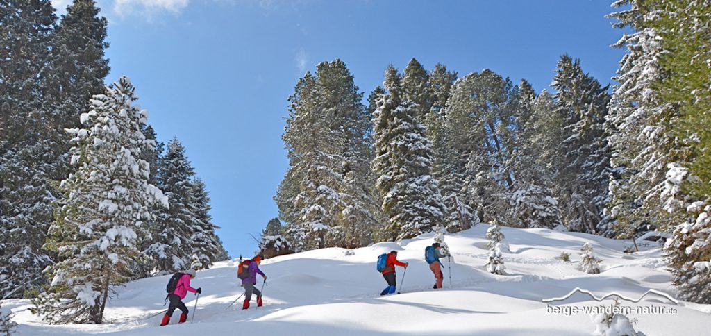 geführtes Schneeschuhwochenende in den Kitzbühler Alpen Tirol