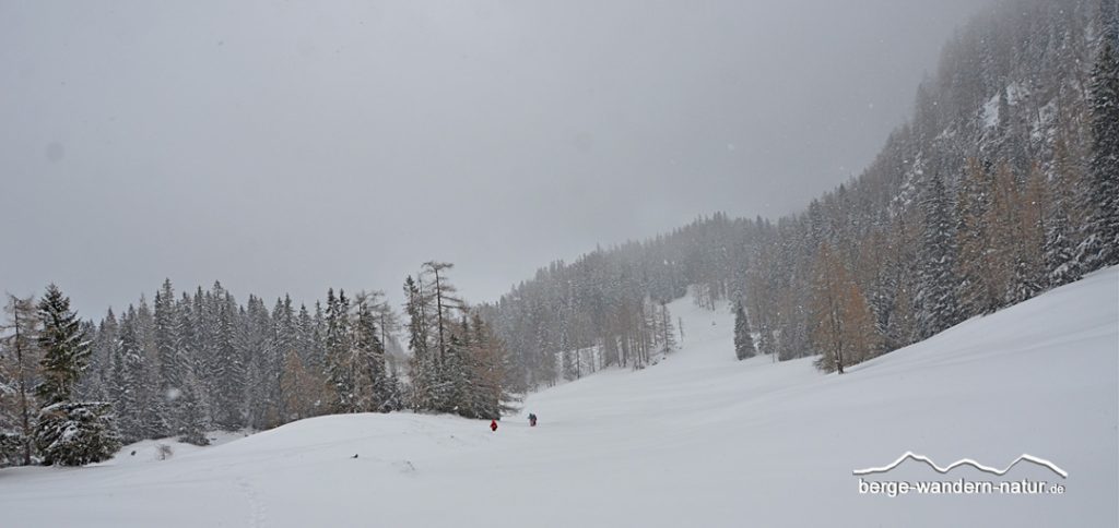 geführtes Schneeschuhwochenende in den Kitzbühler Alpen Tirol