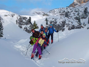 Schneeschuhtour mit Hüttenübernachtung