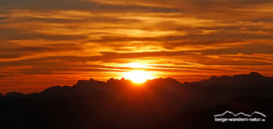 sonnenaufgang wandern achensee