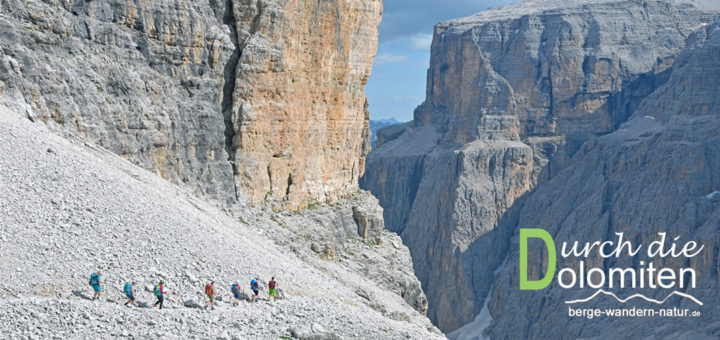 gefuehrte Wanderwoche in den Dolomiten