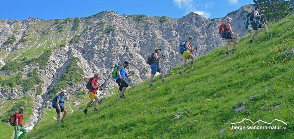 Wandergruppe 24 Stundenwanderung Karwendel