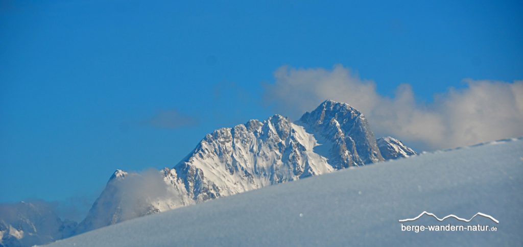 Bergpanorama Karwendel im Winter