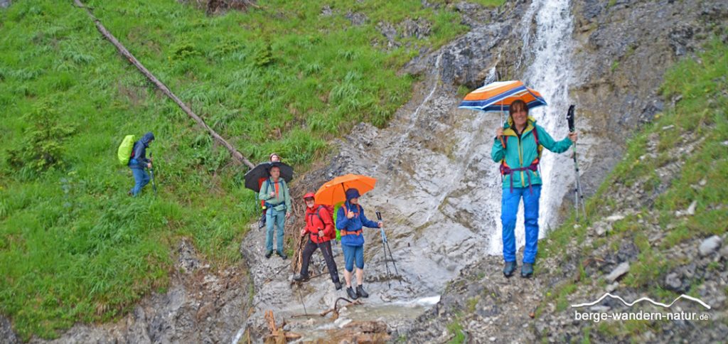 Wandergruppe LASI , anspruchsvolle Etappe