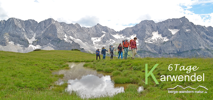 Alpenüberquerung Modul 1 in 6 Tagen durchs Karwendel