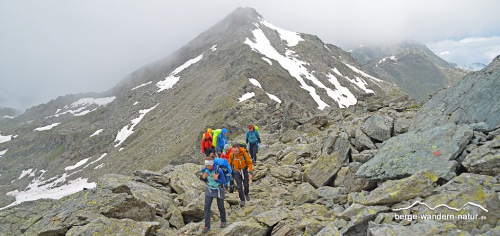 Wandergruppe LASI auf den Seven Summits 