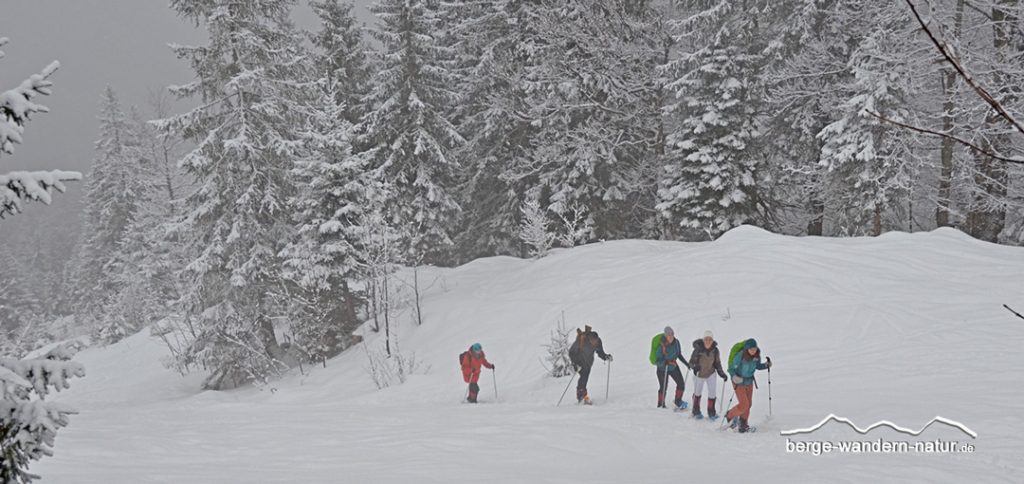 Schneeschuhgruppe LASI im Karwendel