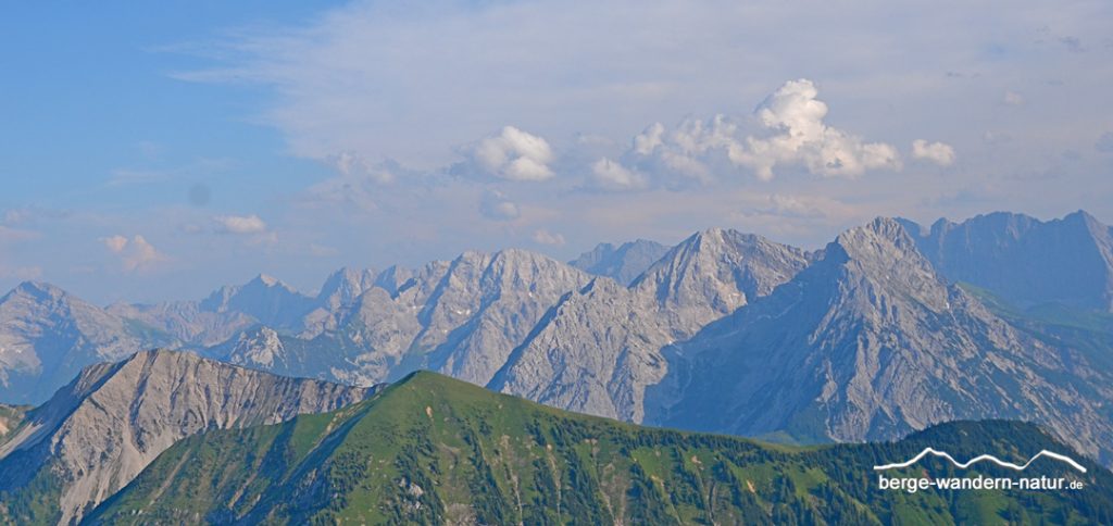 Gipfelpanorama im Karwendel