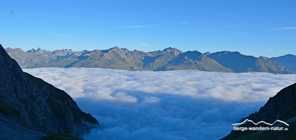 Morgenstimmung an der Lischanahütte
