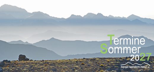 geführte Bergtouren und Sommerwander Programm