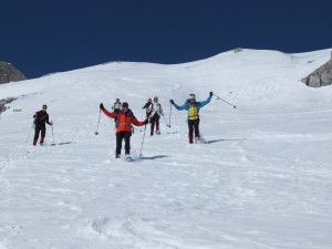 Frauen Schneeschuhtour im Rofan  